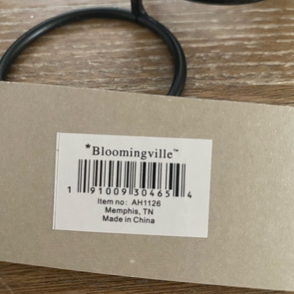 Bloomingville Metal and Glass Bud Vase Adjustable. - Picture 5 of 7